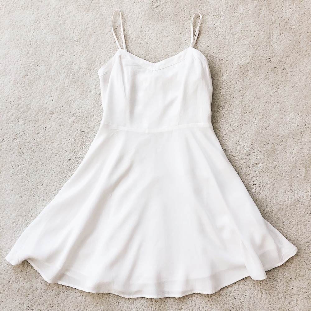 Forever 21 White Graduation Dress